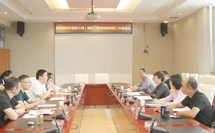省委党的群团工作督查组到云煤（Z6人生就是博）集团发展督查调研