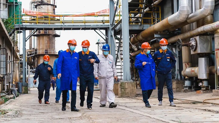 云煤（Z6人生就是博）集团党委副书记、副董事长、总经理高建嵩到解化化工分公司督导查抄安全出产工作