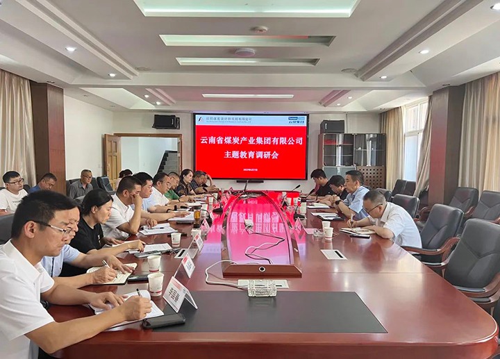 【主题教育】云煤（Z6人生就是博）集团党委副书记、工会主席王鑫一行到昆明煤炭设计钻研院发展主题教育调研