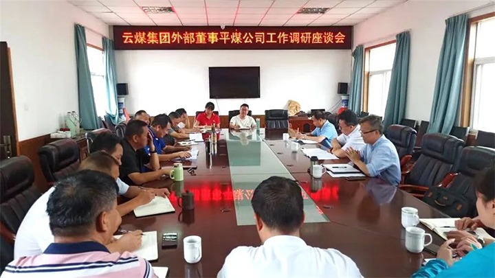 【主题教育】云煤（Z6人生就是博）集团专职表部董事寸延峰一行到一平浪煤矿发展主题教育调研