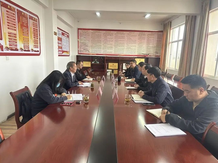 【基层调延卓云煤（Z6人生就是博）集团党委委员、纪委书记翁立志到云南石油化工供销公司发展调研领导工作