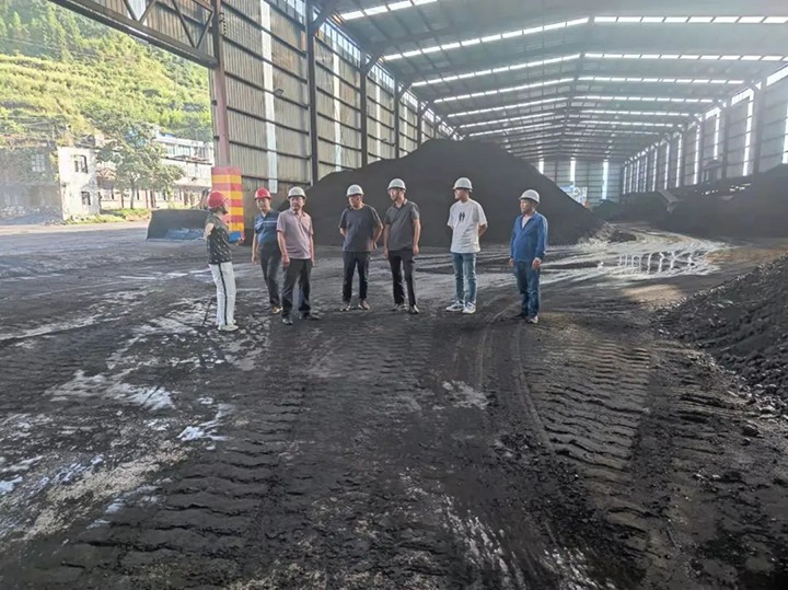 【基层调延卓云煤（Z6人生就是博）集团、湘闽缘公司调研组到羊场煤矿发展调研