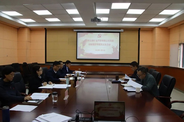 【聚焦云煤】云煤（Z6人生就是博）集团党委副书记、工会主席王鑫到云煤矿业公司领导巡察整改专题民主生涯会