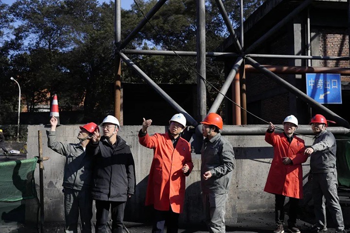 【聚焦云煤】云煤（Z6人生就是博）集团党委副书记、副董事长、总经理高建嵩一行到曲煤焦化公司发展调研