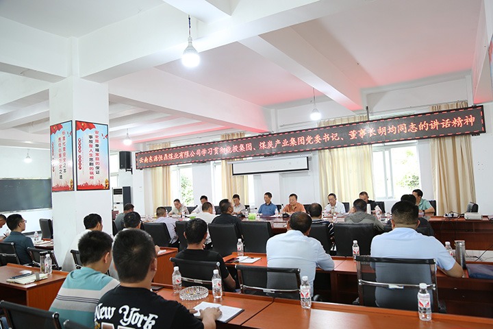 东源恒鼎公司进建贯彻集团党委书记、董事长胡均在年中工作会上的讲话心灵