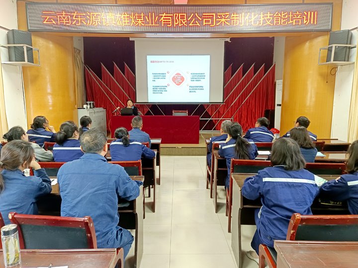 镇雄煤业公司发展采造化技术培训